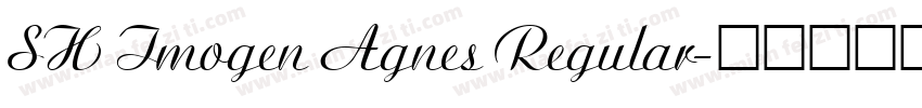 SH Imogen Agnes Regular字体转换